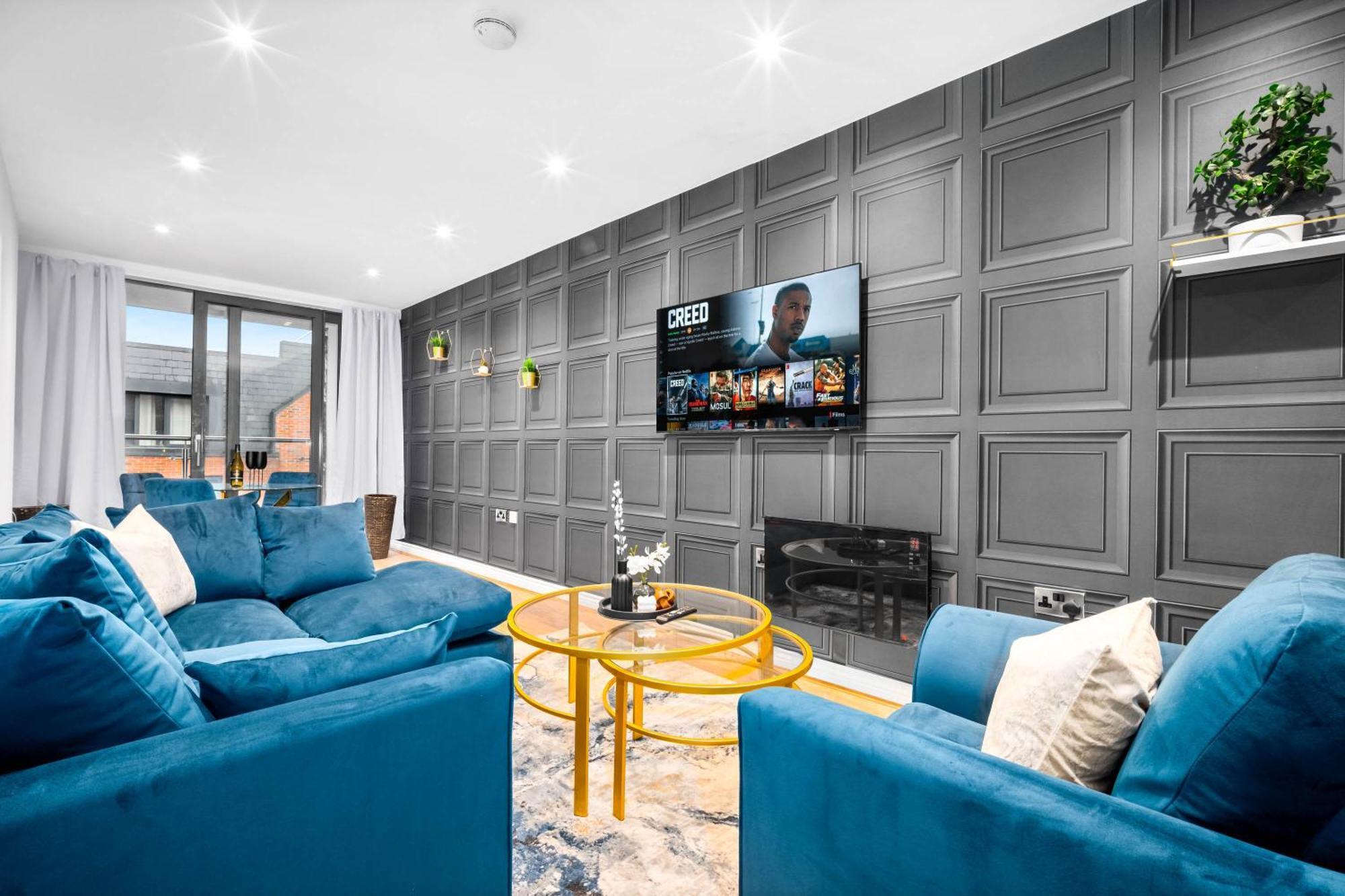 ברמינגהאם Luxury Two Bedroom Apartment - City Ceentre - Balcony - Jq - Netflix & Wifi - 11B מראה חיצוני תמונה