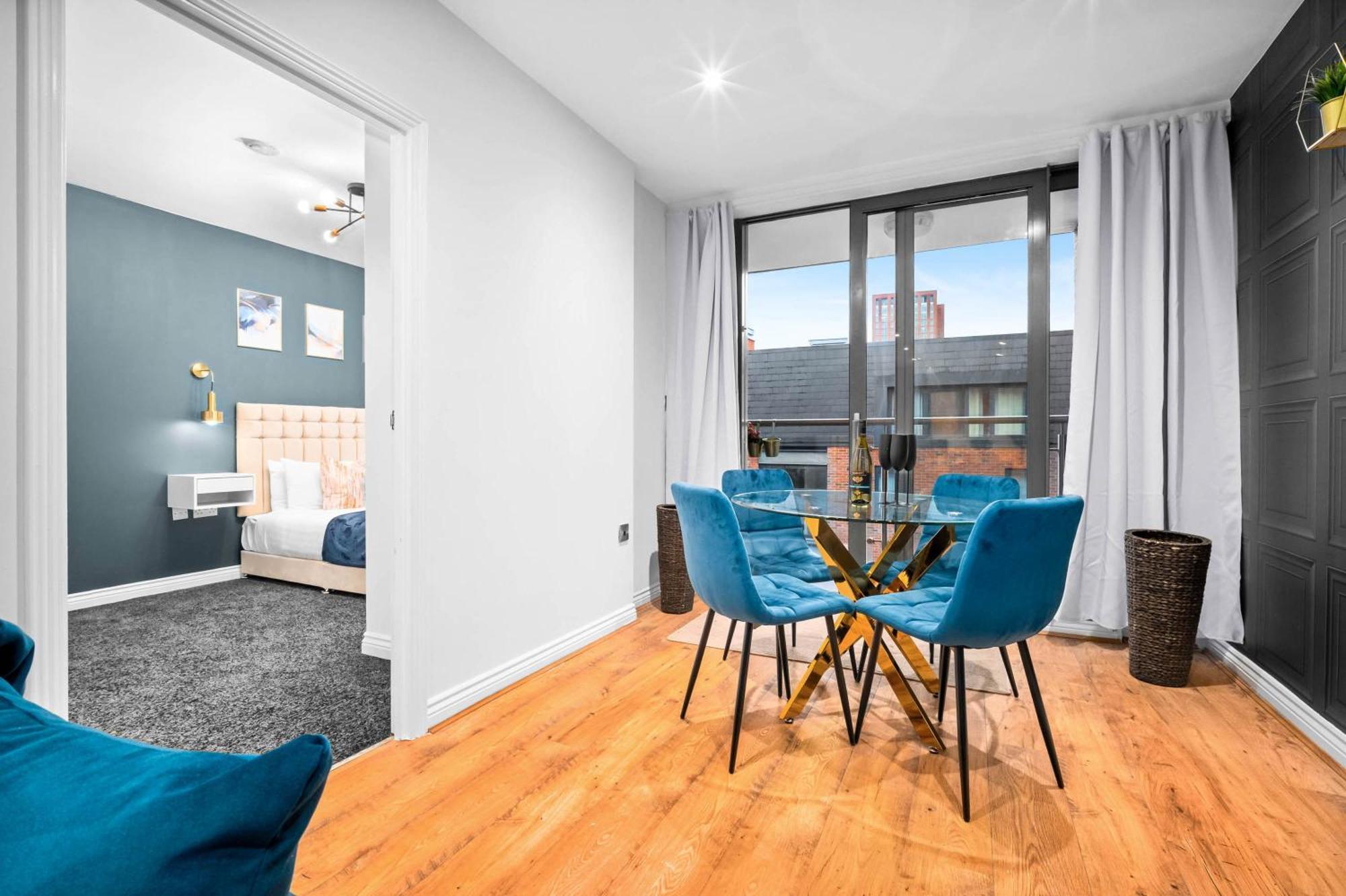 ברמינגהאם Luxury Two Bedroom Apartment - City Ceentre - Balcony - Jq - Netflix & Wifi - 11B מראה חיצוני תמונה