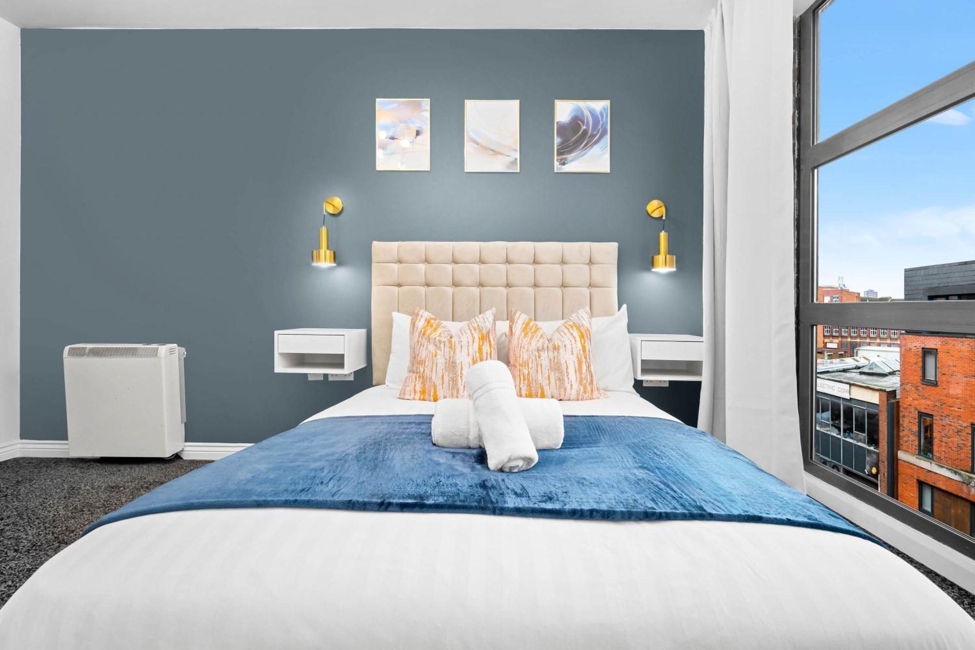 ברמינגהאם Luxury Two Bedroom Apartment - City Ceentre - Balcony - Jq - Netflix & Wifi - 11B מראה חיצוני תמונה